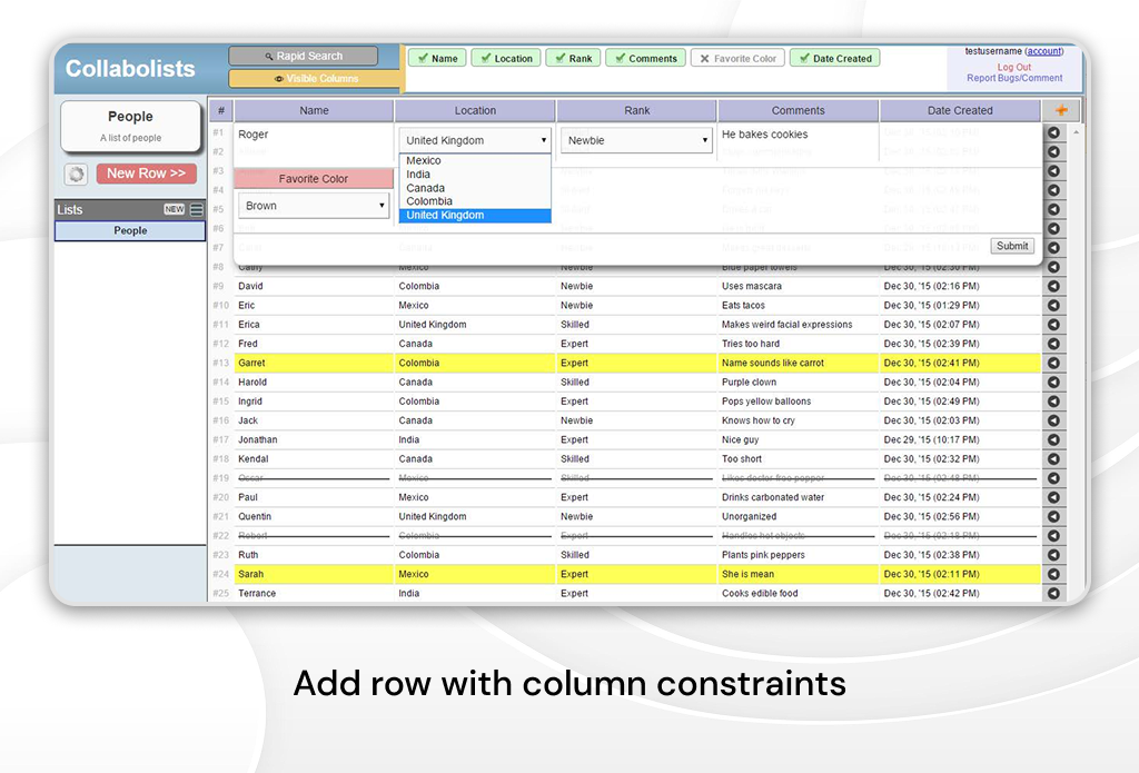 Collabolist screenshot 3