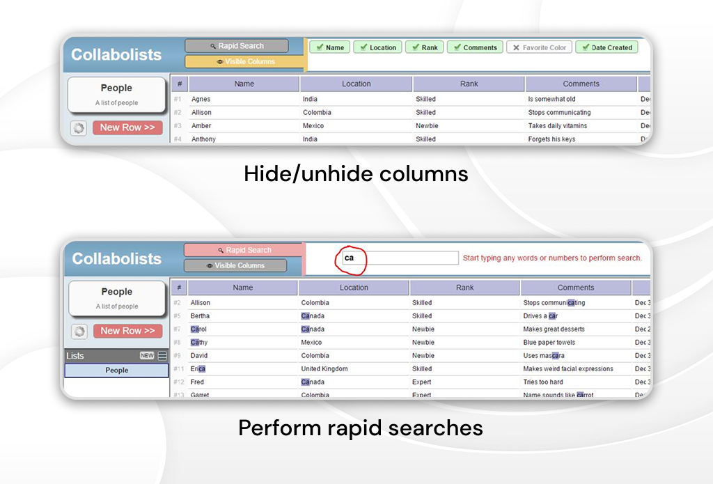 Collabolist screenshot 4