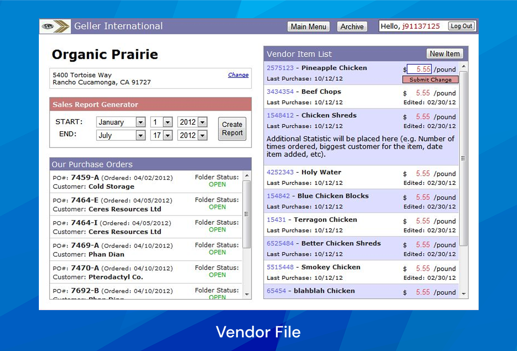 Geller Portal screenshot 4