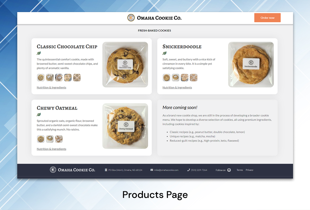 Omaha Cookie screenshot 2