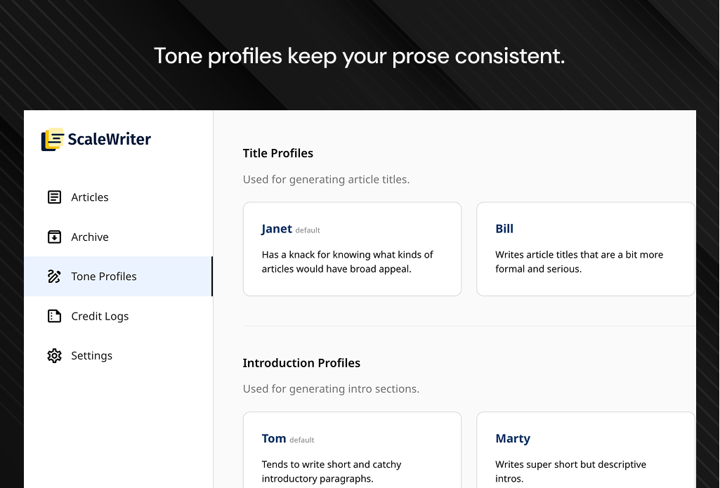Scalewriter screenshot 2